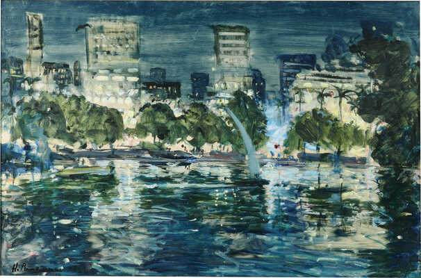 Ромадин Николай Михайлович. Ночь в Каире 